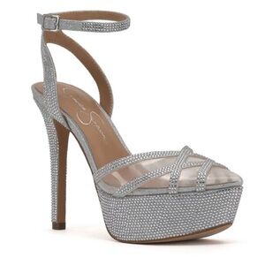 Jessica Simpson Oluina Embellished Platform Pumps